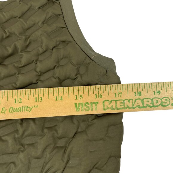 Nike Aeroloft Repel Running Vest Gilet Medium Womens Green Ventilated Packable - Picture 11 of 11